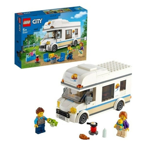 LEGO City 60283 – Camping-car de vacances (190 pièces)