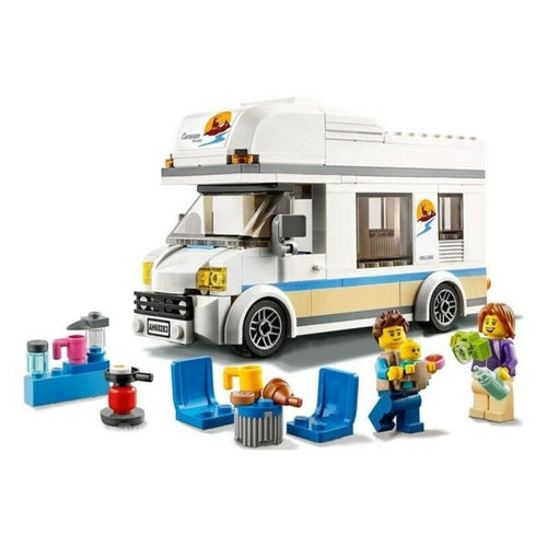 LEGO City 60283 – Camping-car de vacances (190 pièces)