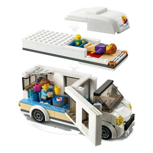 LEGO City 60283 – Camping-car de vacances (190 pièces)
