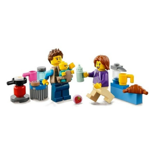 LEGO City 60283 – Camping-car de vacances (190 pièces)