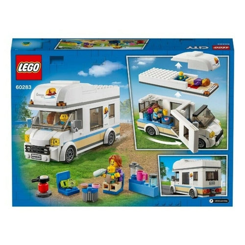 LEGO City 60283 – Camping-car de vacances (190 pièces)