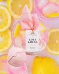 Bombe de bain à la lavande ou au citron rose