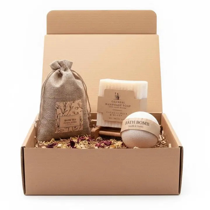 Coffret bien-être spa avoine & miel